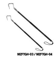 AQUA MARINE - Telescopic Aluminum Gaff Hook - 120cm (Stainless Steel Hook)